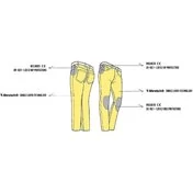 PMJ VICTORIA Blue Women's Motorcycle Jeans (Class AA)