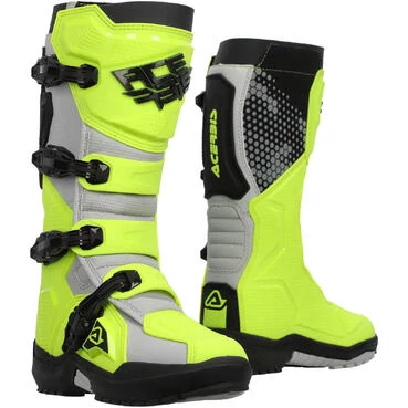 ACERBIS ARTIGLIO Motocross Enduro Boot Yellow Fluo White