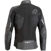 Woman Motorcycle мотокуртка In Ixon CELL LADY Fabric Black Anthracite White