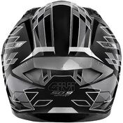 Givi 50.9 ASSAULT Full Face Motorcycle Мотошлем Black Titanium Silver