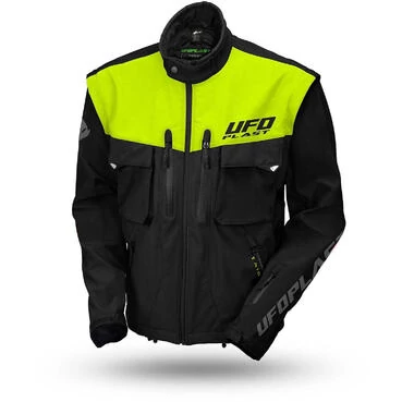 Ufo TAIGA Yellow Enduro Motorcycle мотокуртка - Protections NOT Included