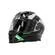 Acerbis X-way Graphic Мотошлем Black Green Зеленый