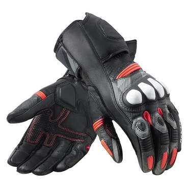 Rev'it League 2 мотоперчатки Black Red Красный