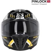 ACERBIS X-WAY GRAPHIC Full Face Motorcycle Мотошлем Black Yellow