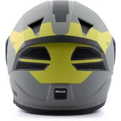 Blauer NF01 Naca Full Face Motorcycle Мотошлем Double Graphic визор B Anthracite Yellow