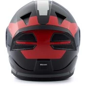 Blauer NF01 Naca Full Face Motorcycle Мотошлем Double Graphic визор B Red Black