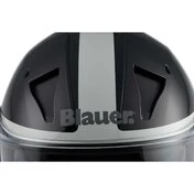 Blauer NF01 Naca Full Face Motorcycle Мотошлем Double Graphic визор B Red Black