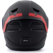 Blauer NF01 Naca Full Face Motorcycle Мотошлем Double Graphic визор A Black Red