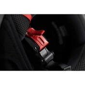 Blauer NF01 Naca Full Face Motorcycle Мотошлем Double Graphic визор A Black Red