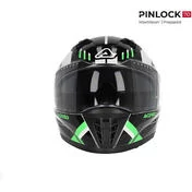 ACERBIS X-WAY GRAPHIC Full Face Motorcycle Мотошлем Black Green