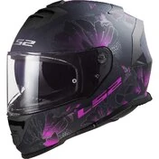 Ls2 FF800 STORM 2 BURST Full Face Motorcycle Мотошлем Matt Black Pink