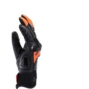 Dainese X-RIDE 2 ERGO-TEK Black Red Fluo Leather Motorcycle мотоперчатки
