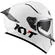 KYT R2R PLAIN Full Face Motorcycle Мотошлем White