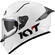 KYT R2R PLAIN Full Face Motorcycle Мотошлем White