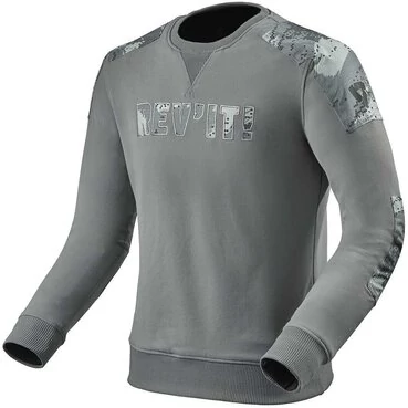 Rev'it WHITBY Motorcycle Sweatshirt Light Gray