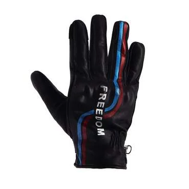 Helstons Freedom Ete мотоперчатки Black Blue Red Черный