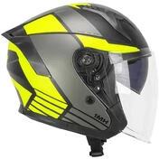 Ska-P 1MHG JEDI SPORT Jet Motorcycle Мотошлем Matte Fluo Black