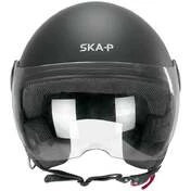 Ska-P 1SHE ZEN BASIC Jet Motorcycle Мотошлем Matt Black