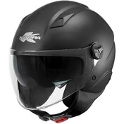 Kappa KV57 Matt Black Motorcycle Jet Мотошлем