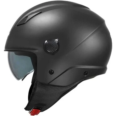 Kappa KV58 Matt Black Motorcycle Jet Мотошлем