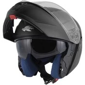 Kappa KV50 B Solid Matt Black Modular Motorcycle Мотошлем