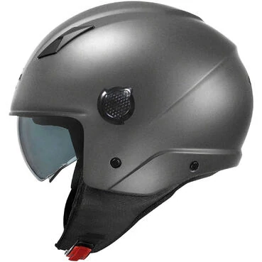 Kappa KV58 Matt Titanium Jet Motorcycle Мотошлем