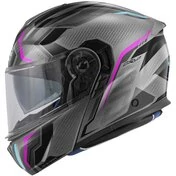 Kappa KV50 F ESCALADE Modular Motorcycle Мотошлем Polished Titanium Pink