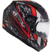 Kappa KJ04 EVO PROX Full Face Motorcycle Мотошлем Matt Black Red