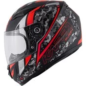 Kappa KJ04 EVO PROX Full Face Motorcycle Мотошлем Matt Black Red