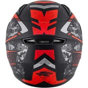 Kappa KJ04 EVO PROX Full Face Motorcycle Мотошлем Matt Black Red
