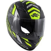 Kappa KJ04 EVO PROX Full Face Motorcycle Мотошлем Matt Black Yellow
