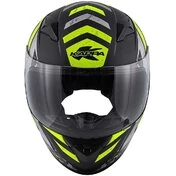 Kappa KJ04 EVO PROX Full Face Motorcycle Мотошлем Matt Black Yellow