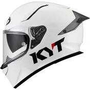 KYT R2R PLAIN Full Face Motorcycle Мотошлем White