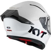 KYT R2R PLAIN Full Face Motorcycle Мотошлем White