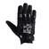 Helstons Skull Ete Leather мотоперчатки Black Черный