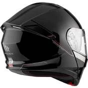 Modular Motorcycle Мотошлем P/J Mt Мотошлем GENESIS SV S Solid A1 Glossy Black