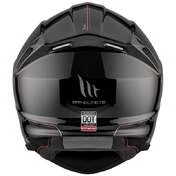 Modular Motorcycle Мотошлем P/J Mt Мотошлем GENESIS SV S Solid A1 Glossy Black