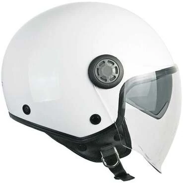 Ska-P 1SHA ZEN MONO Jet Motorcycle Мотошлем White