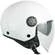 Ska-P 1SHA ZEN MONO Jet Motorcycle Мотошлем White