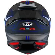 KYT R2R LED Matt Black Blue Full Face Motorcycle Мотошлем