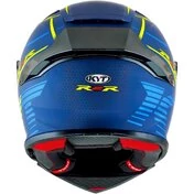 KYT R2R CONCEPT Full Face Motorcycle Мотошлем Matt Blue Yellow