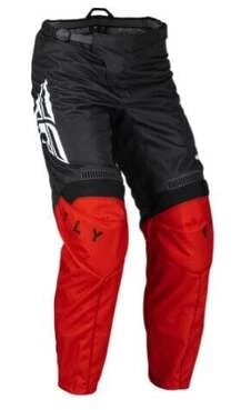 FLY Racing F-16 MX мотоштаны Red Black 2022 Черный