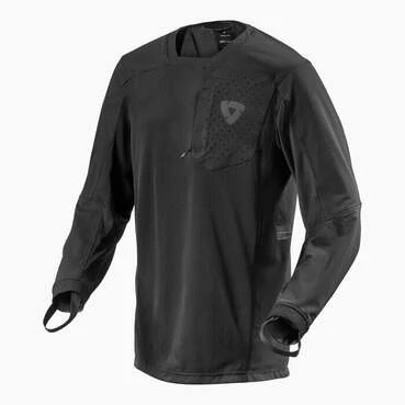 REV'IT! Sierra Black Motorcycle Shirt Черный
