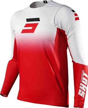 Shot Aerolite Gradient Red Белый