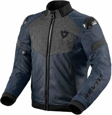 REV'IT! Action H2O мотокуртка Black Dark Blue Черный