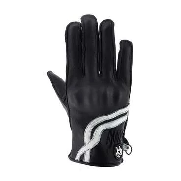 Helstons Virage Ete Lady Leather мотоперчатки Black Черный