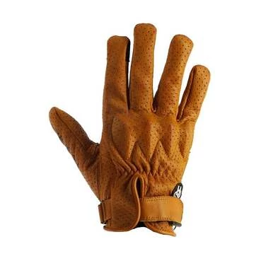 Helstons Wave Homme Air Ete Leather мотоперчатки Gold Золотистый