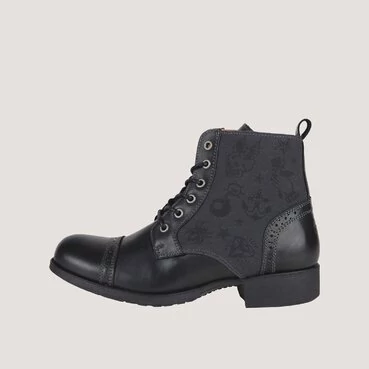 Helstons Mehari Leather Armalith Black Grey мотоботы Черный