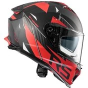 Premier Integral Motorcycle Мотошлем TYPHOON RS92BM Matt Black Red