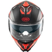 Premier Integral Motorcycle Мотошлем TYPHOON RS92BM Matt Black Red